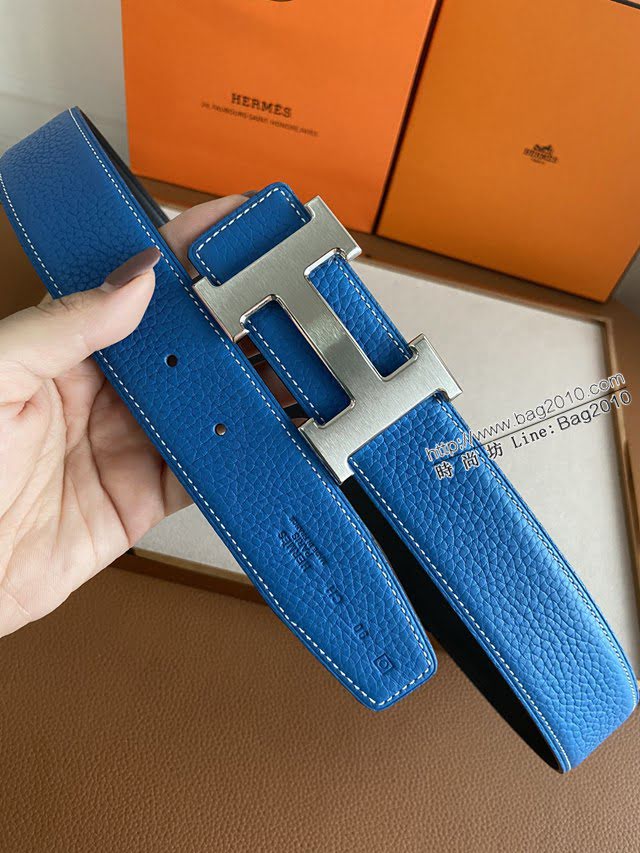 HERMES經典皮帶 愛馬仕Togo牛皮腰帶  jjp1996
